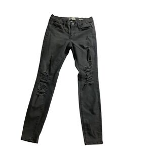 Frame Le Skinny De Jeanne Gray Jeans Size 26